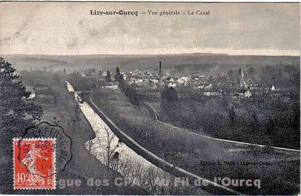 Lizy-sur-Ourcq - Vue générale - Le Canal
